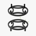 Zhongma 2-Pack 11.8" Wide Plant Pot Risers, Fully Assembled Indoor & Outdoor