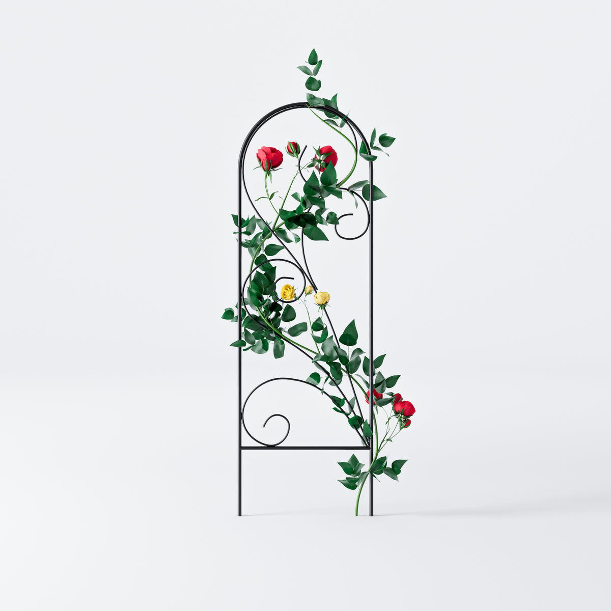 Zhongma 4-Pack 24" Metal Plant Trellis for Potted Plants, Indoor & Outdoor