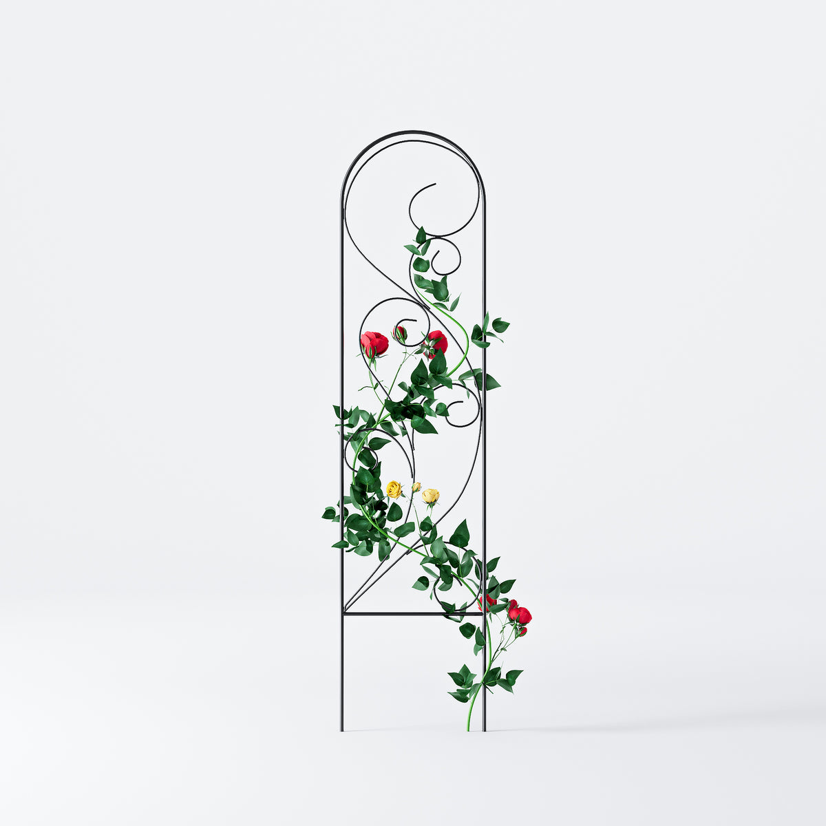 Zhongma 4-Pack 32" Metal Plant Trellis for Potted Plants, Indoor & Outdoor